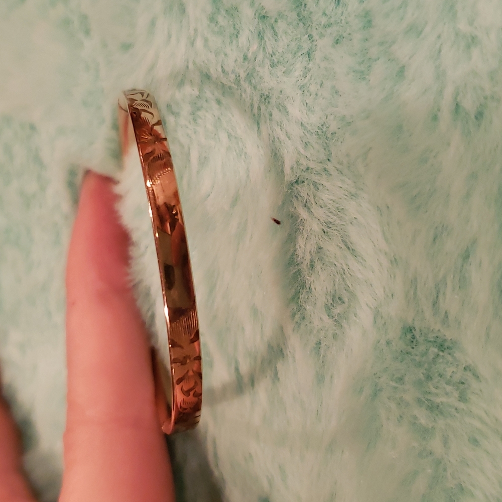 Vintage A & Z 12k 1/20 gold filled child bracelet